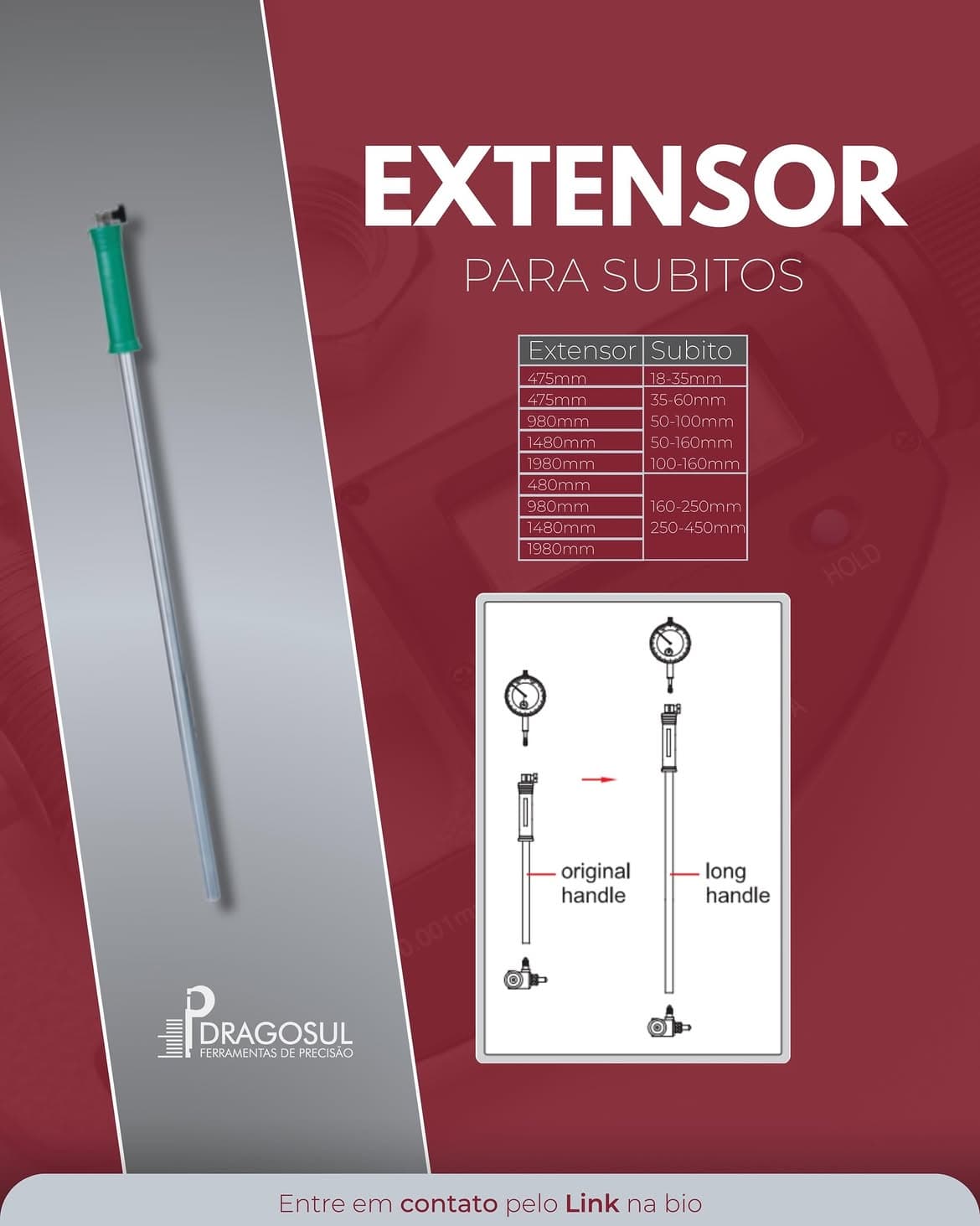 Extensor para súbito Dragosul