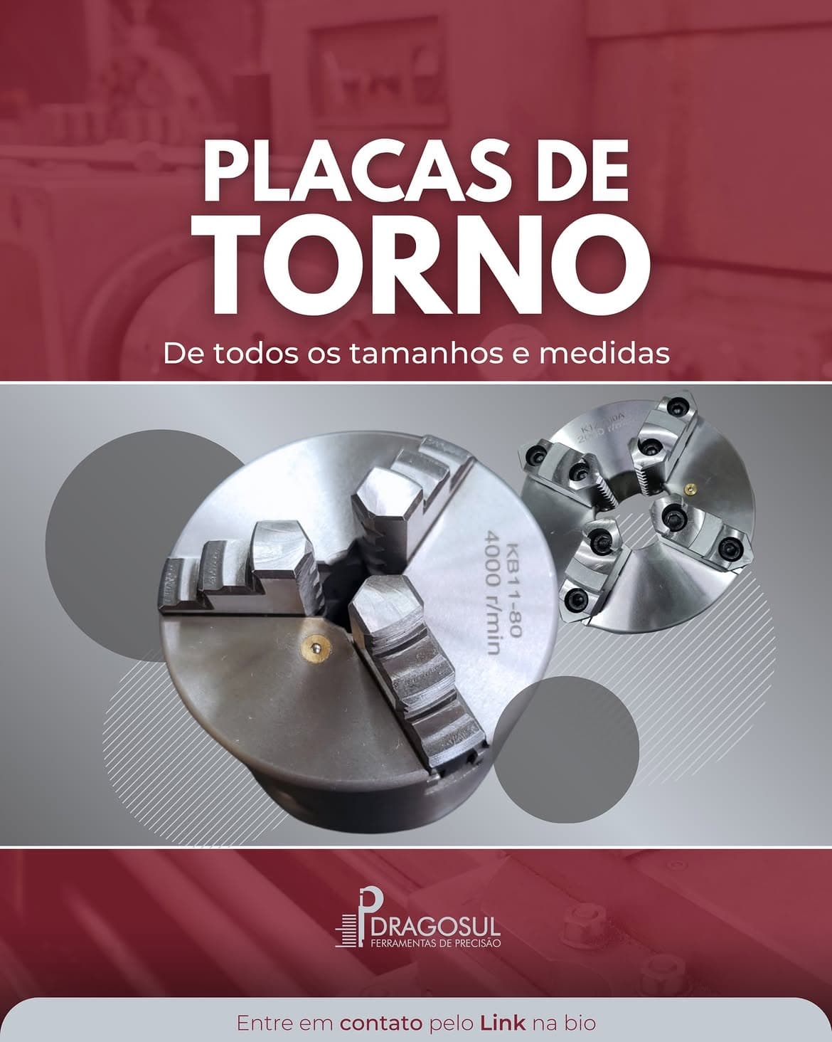 Placa de torno Dragosul